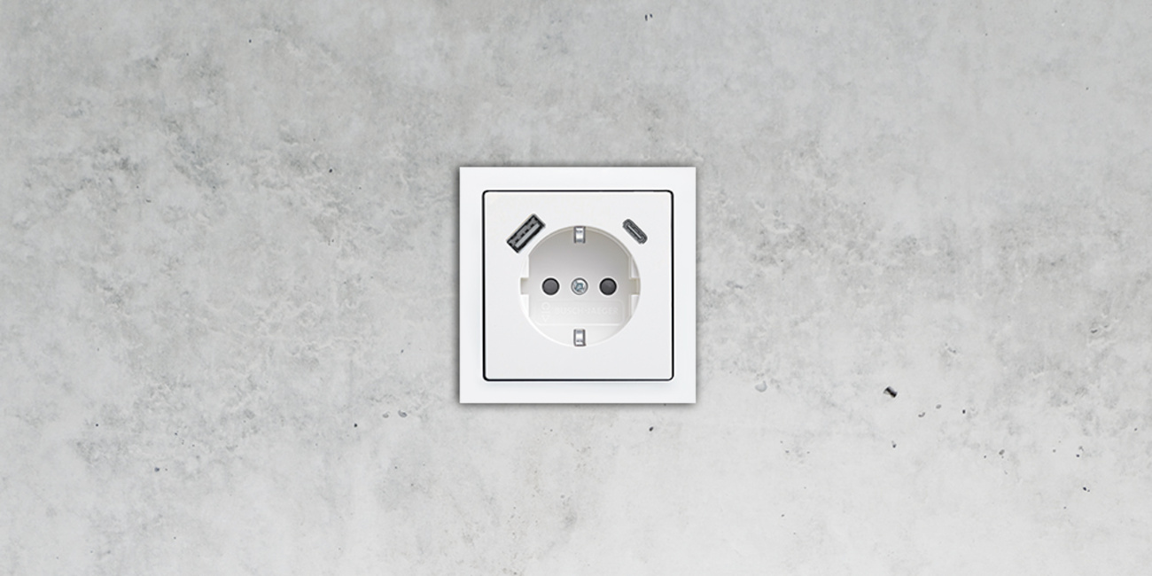 SCHUKO® USB-Steckdose bei Gebäudetechnik Altuner in Linden